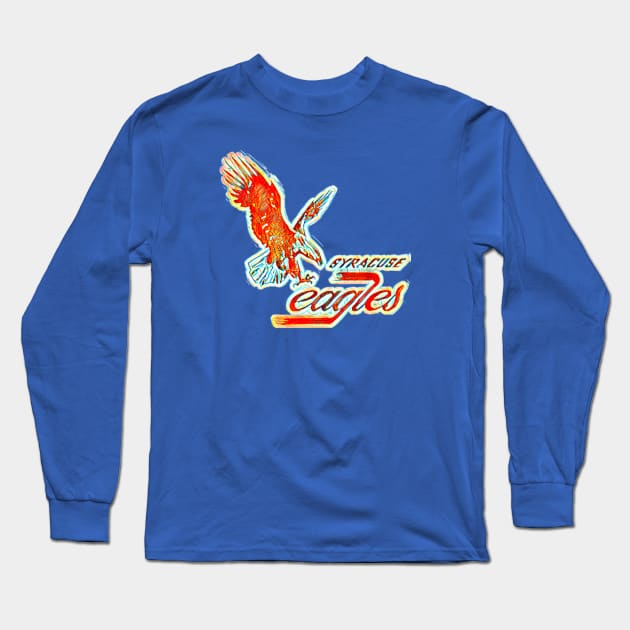 Syracuse Eagles Hockey Long Sleeve T-Shirt by Kitta’s Shop